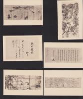 (絵葉書）史学会　第37回大会記念　-昭和11年-　袋付全6枚揃