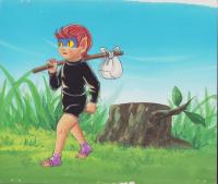 (アニメ原画）アニメ「妖怪伝　猫目小僧」