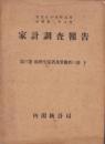 家庭調査報告　第3巻　-給料生活者及労働者の部（下）-　大正15年～昭和2年