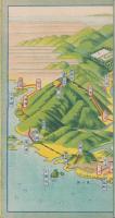(旅行案内）参宮案内地図(鳥瞰図・三重県）