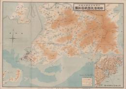 (地図）膠州湾攻囲戦局詳図　-大阪毎日新聞大正3年10月1日附録-(中国）