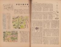 サンデー毎日　昭和23年3月14日号　表紙画・菅沼金六「巖本眞理」