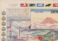 (双六）新案遊戯　飛行競争　-婦女界大正14年1月号附録-
