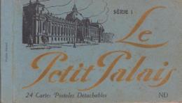 (外国絵葉書）プティ・パレ　冊子式全24枚揃　Le Petit Palais(フランス）