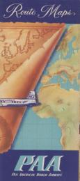 (外国旅行案内）PAAルート地図　-PAA　Root Map(アメリカ）