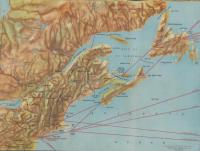 (外国旅行案内）PAAルート地図　-PAA　Root Map(アメリカ）