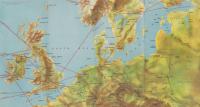 (外国旅行案内）PAAルート地図　-PAA　Root Map(アメリカ）