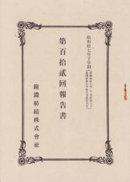 （営業報告書）鐘淵紡績株式会社　第112回報告書　-昭和17年下半期-(東京市）