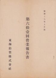 （営業報告書）東海鉛管株式会社　第61回営業報告書　-昭和17年上半期-（横浜市）