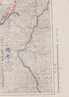 (地図）哈爾濱及新京近傍　50万分1図　-第3想定(其ノ2）