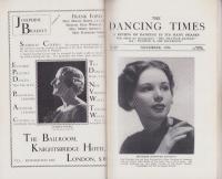 （原書）The Dancing Times　314号　-昭和11年11月-