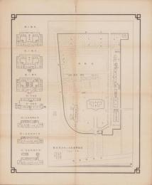 成蹊学園校庭及校舎配置図(東京都）