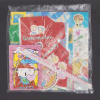 （付録）竹田真理子のサマーギフトBOX/八木ちあきの夏少女きらきらバッグ/わんころべえ恋のひみつおまじない他　6点一括　-なかよし昭和63年8月号付録-