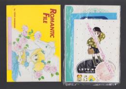 （付録）ヨッコのロマンチック・ファイル/かすみのレッツ・モジカキノート/せいこのおしゃれシェル・トレーほか　7点一括　-ひとみ昭和63年9月号付録-