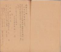 (書類綴）岐阜県上伊自良村　区有林統一ニ関スル決議案　-大正13年8月-（岐阜県）