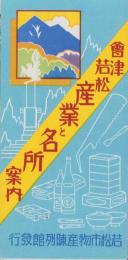 （鳥瞰図）会津若松　産業と名所案内（福島県）