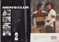メンズクラブ　162号　-昭和50年2月号-　表紙モデル・伊藤治、中島武治