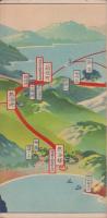 （鳥瞰図）熱海・箱根遊覧御案内(静岡県、神奈川県)　