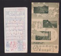 （旅行案内）「新緑の榛名と伊香保」（鳥瞰図入）/「秋の♨　上州伊香保温泉」　2部一括(群馬県)