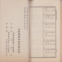 蚕病予防事務成蹟　-明治43年度-(長野県蚕病予防事務所)