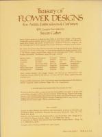 （原書）Treasury of FLOWER DESIGNS -For Artists Embroiderers ＆ Craftsmen-（フラワーデザインの宝庫 -アーティスト、刺繍家、職人のために-）