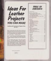 （原書）Ideas for Leather Projects No.2　-you can make and decorate yourself-（レザー・プロジェクトのアイデア　-自分で作って飾れる-）