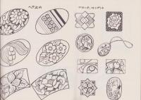 レザークラフト図案集　-第3集　小物編-