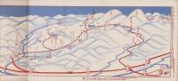 （旅行案内）スキーの上林（鳥瞰図入・長野県）