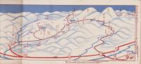 （旅行案内）スキーの上林（鳥瞰図入・長野県）