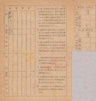 家庭用酒類購入切符　-昭和23年-　2部一括（長野県岩村田税務署）