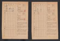 家庭用酒類購入切符　-昭和23年-　2部一括（長野県岩村田税務署）