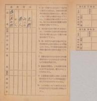 家庭用酒類購入切符　-昭和23年-　2部一括（長野県岩村田税務署）