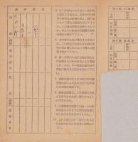 家庭用酒類購入切符　-昭和23年-　2部一括（長野県岩村田税務署）