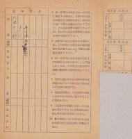 家庭用酒類購入切符　-昭和23年-　2部一括（長野県岩村田税務署）