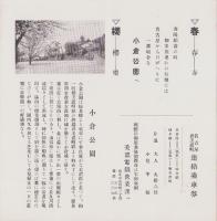 （旅行案内）美濃町　小倉公園の櫻(岐阜県)