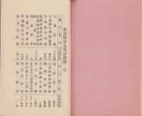 津市倶楽部会員名簿　-昭和11年11月10日現在-（三重県）