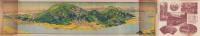 (鳥瞰図）比叡山延暦寺名所図絵（滋賀県)