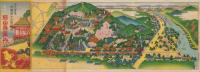 (鳥瞰図）石光山　石山寺案内　-近江八景随一　西国第13番霊場-（滋賀県)