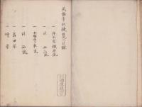 （写本）張藩寺社便覧　全3冊