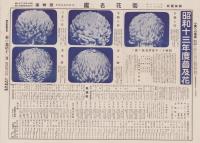 (一枚刷）阪神園報　38号　菊花名鑑　-昭和13年1月号-(兵庫県)