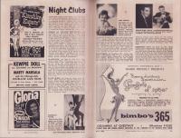 （旅行案内）SAN FRANCISCO Hotel Greeters GUIDE　-MAY1960-（サンフランシスコ・ホテルグリターズ・ガイド　-昭和35年3月-、アメリカ）