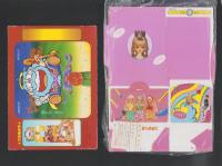 （付録）ビックリマン　シャベルのとうしゃげきゲーム/3丁目のタマ・おぼっちゃまくん　どきどきちゅうがえり/ミスティのまほうカード他　6点一括　-小学一年生平成1年7月号付録-