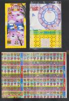 （付録）キョンシー大ショックゲーム/ミニ四駆改造ハンドブック/ロココ・茶魔・らぶらぶギャグコミックス大全集ほか　8点一括　-小学三年生平成1年2月号付録-
