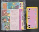 （付録）ミッキーのくるくるパズル/ストーリーブックつきディズニー名作童話トランプ/ミッキー＆ミニーバレンタインチョコパックほか　5点一括　-ディズニーランド平成1年2月号付録-