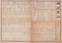 （商報）物価報知　363号　-明治24年11月22日-（東京）