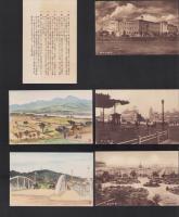 (絵葉書）施政三十年記念　袋付全5枚揃(中国）