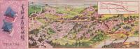 (鳥瞰図）吉野山名所図絵(奈良県）