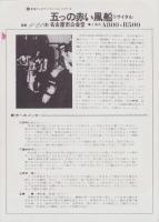 （チラシ）五つの赤い風船リサイタル　-昭和47年1月21日-（名古屋市公会堂）