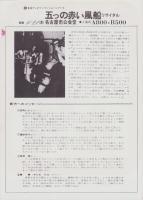 （チラシ）五つの赤い風船リサイタル　-昭和47年1月21日-（名古屋市公会堂）