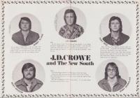 （音楽パンフレット）J.D.CROWE ＆ THE NEW SOUTH （J.D.クロウとニュー・サウス　-昭和50年8月-）